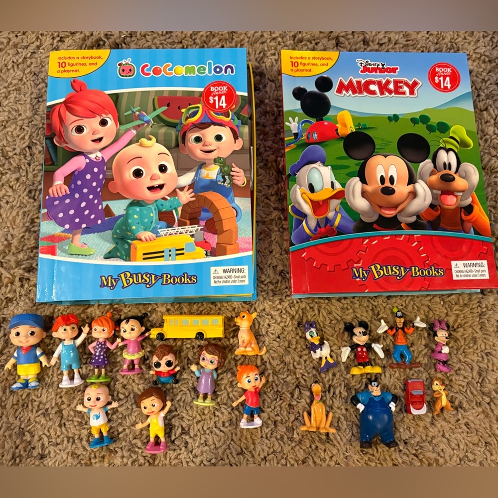 My Busy Books Mickey and Cocomelon